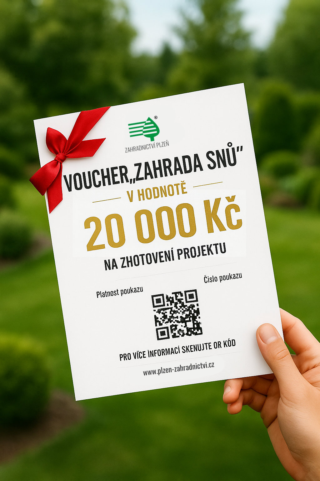 Zahrada snů - projekt do 600 m2